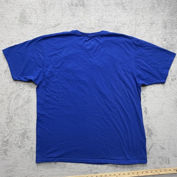 Golden State Warriors Shirt Mens 2XL‎ Blue NBA Basketball Adidas 73 Wins Tee - Picture 2 of 6